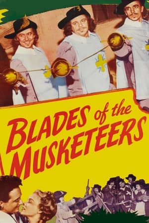 Poster Blades of the Musketeers 1950