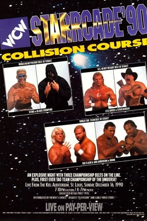 Poster WCW Starrcade '90: Collision Course 1990