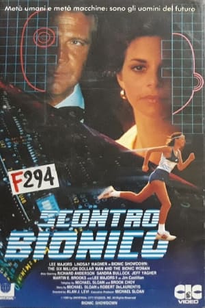 Poster Scontro bionico 1989