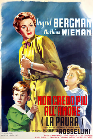 Poster Non credo più all'amore (La paura) 1954