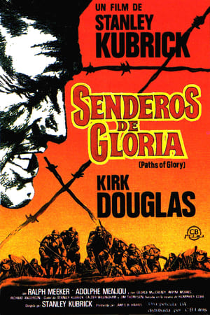 Poster Senderos de gloria 1957