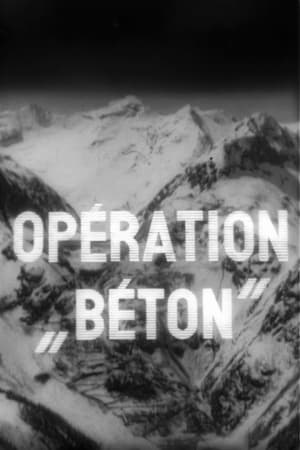 Poster Opération "Béton" 1958