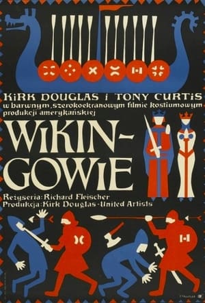Poster Wikingowie 1958