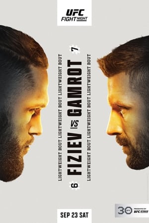 Poster UFC Fight Night 228: Fiziev vs. Gamrot 2023