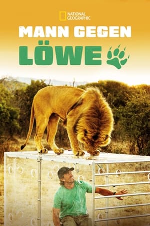 Poster Mann gegen Löwe 2014