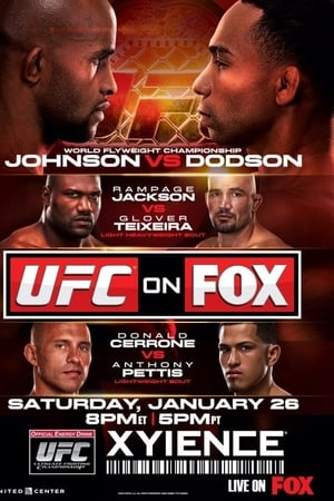 Poster UFC on Fox 6: Johnson vs. Dodson 2013