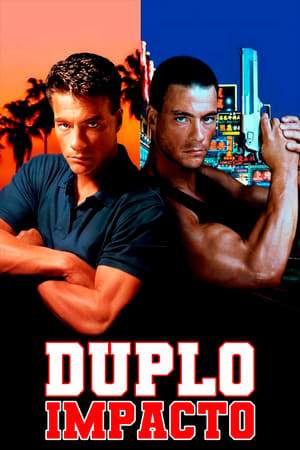 Poster Van Damme - Duplo Impacto 1991