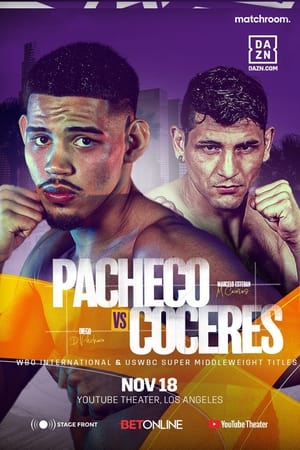 Poster Diego Pacheco vs. Marcelo Esteban Coceres 2023
