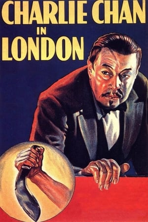 Poster Чарли Чен в Лондоне 1934