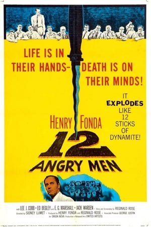Poster Tolv vrede mænd 1957