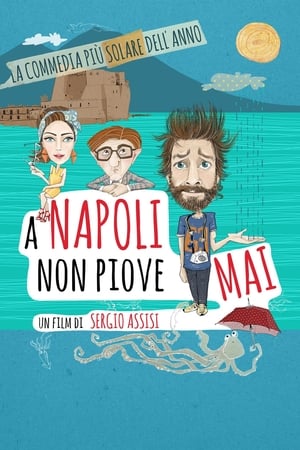 Poster A Napoli non piove mai 2015