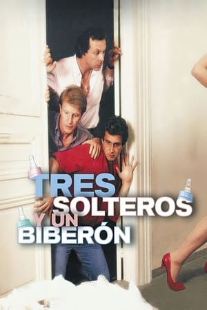 Poster Tres solteros y un biberón 1985