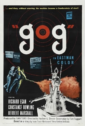 Poster Gog, el monstruo de cinco manos 1954