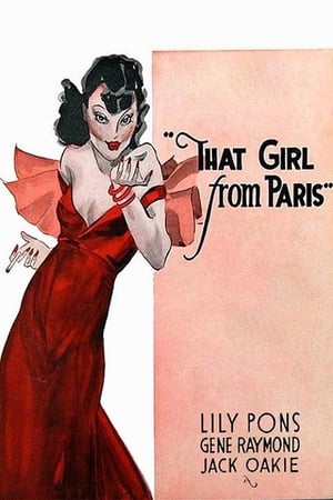 Poster That Girl from Paris 1936