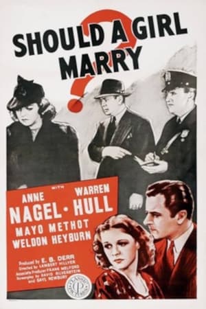 Poster Should a Girl Marry? 1939