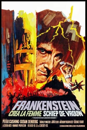 Poster Frankenstein Created Woman 1967