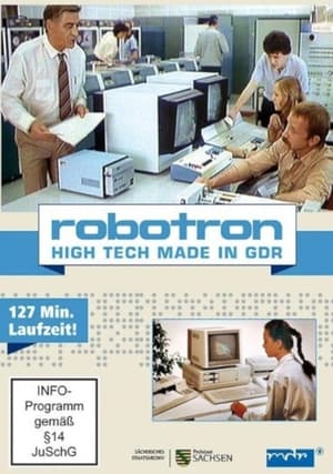 Poster Robotron - High Tech made in GDR 2013