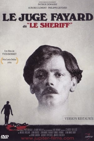 Poster Le Juge Fayard dit Le Shériff 1977