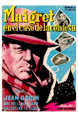 Poster Maigret en el caso de la condesa 1959