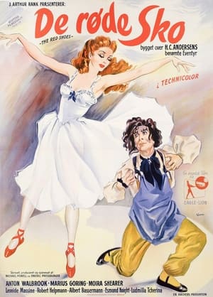 Poster De røde sko 1948