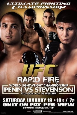 Poster UFC 80: Rapid Fire 2008