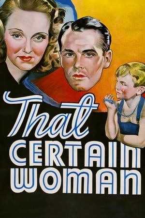 Poster That Certain Woman 1937