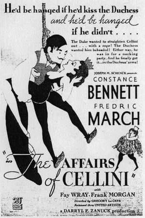 Poster The Affairs of Cellini 1934