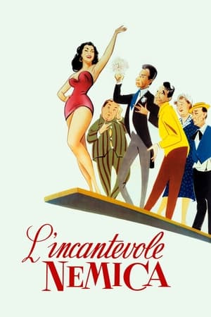 Poster L'Incantevole nemica 1953