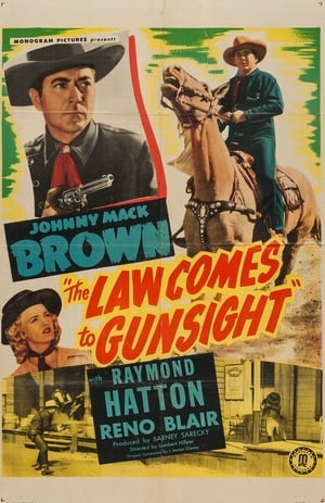 Poster The Law Comes to Gunsight 1947