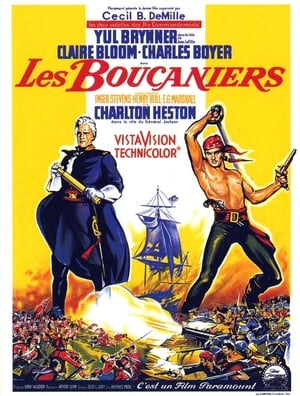 Poster Les boucaniers 1958