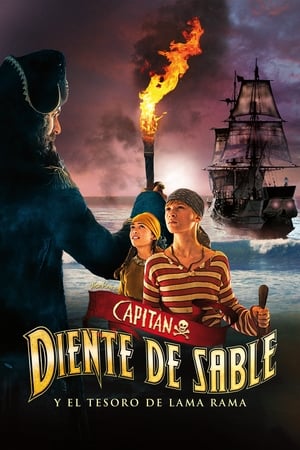 Poster Capitán Diente de Sable y el tesoro de Lama Rama 2014
