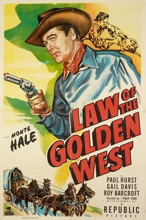 Poster Law of the Golden West 1949