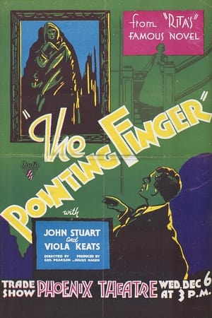 Poster The Pointing Finger 1933