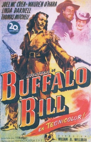 Poster Las aventuras de Buffalo Bill 1944