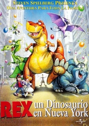 Poster Rex: Un dinosaurio en Nueva York 1993
