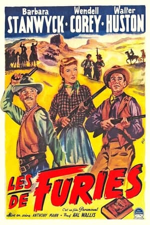 Poster Les Furies 1950