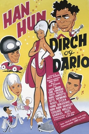 Poster Han, hun, Dirch og Dario 1962