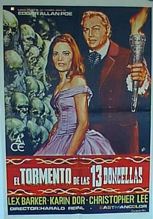 Poster El tormento de las trece doncellas 1967