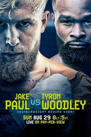 Poster Jake Paul vs. Tyron Woodley 2021