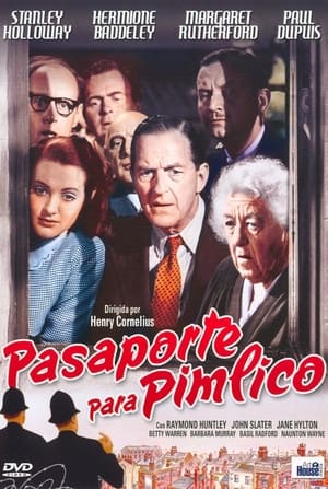 Poster Pasaporte para Pimlico 1949