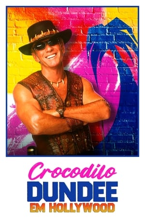 Poster Crocodilo Dundee em Los Angeles 2001