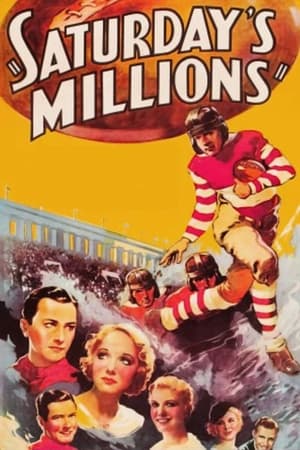 Poster Saturday's Millions 1933