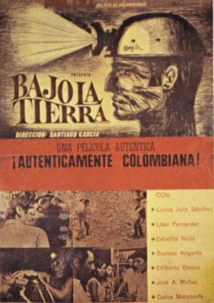 Poster Bajo la tierra 1968