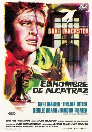 Poster El hombre de Alcatraz 1962