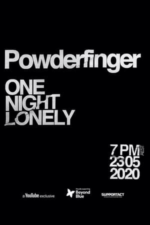 Poster Powderfinger One Night Lonely 2020