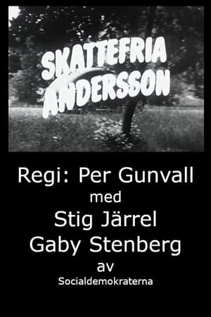 Poster Skattefria Andersson 1954