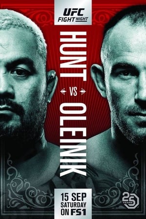 Poster UFC Fight Night 136: Hunt vs. Oleinik 2018