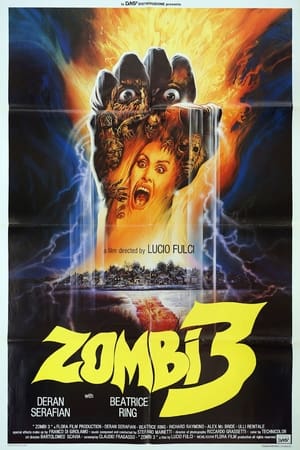 Poster Zombi 3 1988