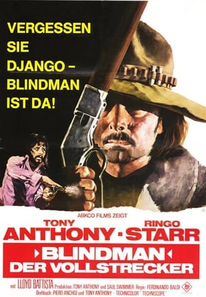 Poster Blindman, der Vollstrecker 1971