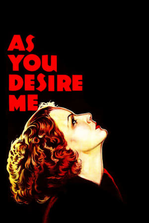 Poster As You Desire Me 1932